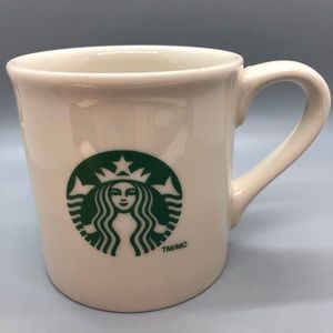Classic Starbucks 2013 Chunky Off-White Mug